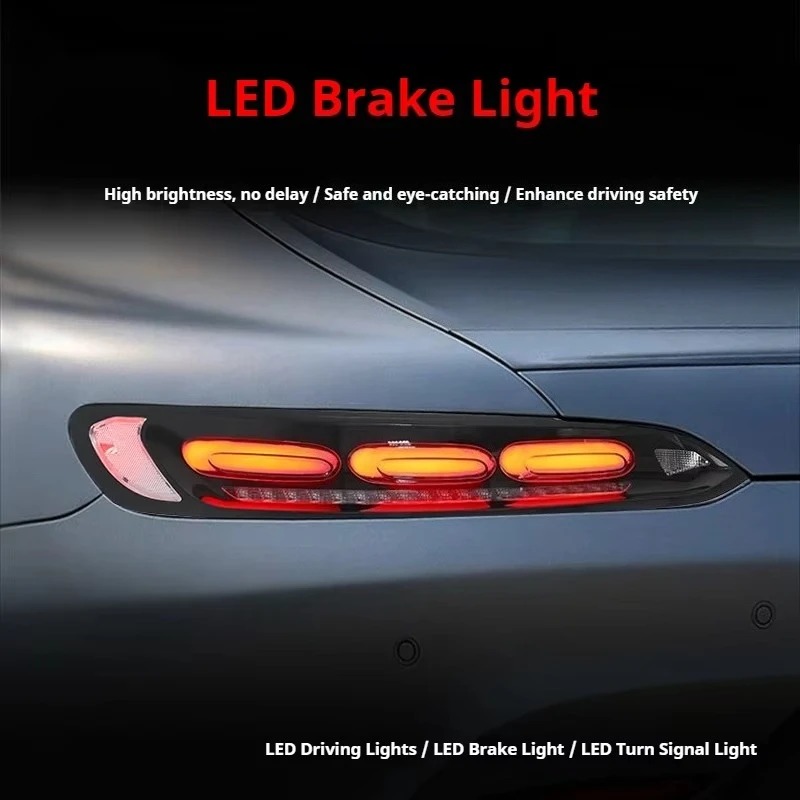 FT Car Lights for  -GT LED Taillights 2015-2018 LED Tail Lamp Dynamic Turn Signal Light Car Taillights Assembly